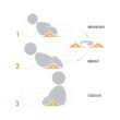 Boon Soak 3 Stage Baby Bathtub - Baby Bath Tub with Three Support Positions for Newborn to Toddlers - Gray