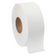Georgia Pacific Blue Basic Jumbo JR. 2-Ply High - Capacity Toilet Paper, White, 8 Rolls Per Case