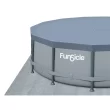Funsicle 14-Feet x 14-Feet x 42-Inches Metal frame Round Above-Ground Pool, Filter Pump, Ground Cloth, Pool Cover, Ladder