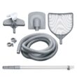 Funsicle 14-Feet x 14-Feet x 42-Inches Metal frame Round Above-Ground Pool, Filter Pump, Ground Cloth, Pool Cover, Ladder