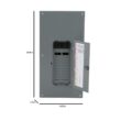 Square D 200 -Amp 20 -Spaces 40 -Circuit Indoor Convertible main lug Plug-On Neutral Load Center (Value Pack)