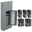 Square D 200 -Amp 20 -Spaces 40 -Circuit Indoor Convertible main lug Plug-On Neutral Load Center (Value Pack)