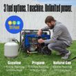 Westinghouse WGen11500TFc Remote Electric Start 14500 / 11500 -Watt Tri fuel Portable Generator