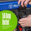 Westinghouse WGen11500TFc Remote Electric Start 14500 / 11500 -Watt Tri fuel Portable Generator