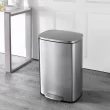 Happimess 13.2-Gallon Stainless Steel Indoor Kitchen Step Trash Can