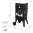 Royal Gourmet 454-Sq. Inches Black Electric Smoker