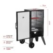Royal Gourmet 454-Sq. Inches Black Electric Smoker