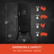 Masterbuilt 730-Sq. Inches Black Gas Smoker