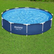 Bestway 12-Feet x 12-Feet x 30-Inches Steel wall panels Round Above-Ground Pool with Filter Pump