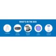 Bestway 18-Feet x 18.01-Feet x 48-Inches Steel wall panels Round Above-Ground Pool with Filter Pump with Pool Cover with Ladder