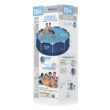 Bestway 10-Feet x 10-Feet x 30-Inches Metal frame Round Above-Ground Pool with Filter Pump