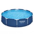 Bestway 10-Feet x 10-Feet x 30-Inches Metal frame Round Above-Ground Pool with Filter Pump