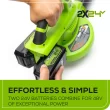 Greenworks 3-in-1 24-volt 520-CFM 240-MPH Battery Handheld Leaf Blower 4 Ah (Battery and Charger Included)