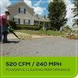 Greenworks 3-in-1 24-volt 520-CFM 240-MPH Battery Handheld Leaf Blower 4 Ah (Battery and Charger Included)