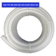 HydroMaxx 2-in ID x 25-ft Reinforced PVC Clear Suction hose