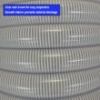 HydroMaxx 2-in ID x 25-ft Reinforced PVC Clear Suction hose