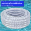 HydroMaxx 2-in ID x 25-ft Reinforced PVC Clear Suction hose