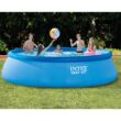 Intex 15-Feet x 15-Feet x 42-Inches Inflatable top ring Round Above-Ground Pool with Filter Pump with Ground Cloth with Pool Cover with Ladder
