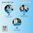 Intex 15-Feet x 15-Feet x 33-Inches Inflatable top ring Round Above-Ground Pool with Filter Pump