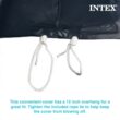 Intex 12-Feet x 12-Feet x 30-Inches Inflatable top ring Round Above-Ground Pool with Filter Pump with Pool Cover