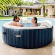 Intex PureSpa 140 Jet 4 -Person Inflatable Round Hot Tub (Cover Included)