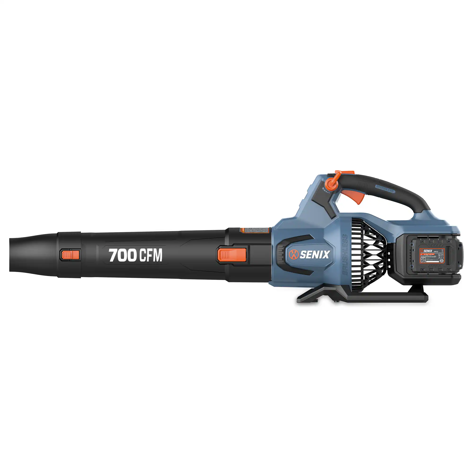 SENIX 40-volt 700-CFM 145-MPH Battery Handheld Leaf Blower 4 Ah (Battery and Charger Included) SENIX 40-volt 700-CFM 145-MPH Battery Handheld Leaf Blower 4 Ah (Battery and Charger Included) - Image 4
