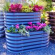 Vego Garden 42-Inches W x 42-Inches L x 32-Inches H Modern Gray Galvanized Metal Raised Garden Bed