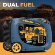 Firman Whisper 4125 -Watt Dual Fuel (Gasoline/Propane) Inverter Generator