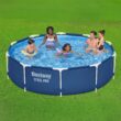 Bestway 10-Feet x 10-Feet x 30-Inches Metal frame Round Above-Ground Pool with Filter Pump