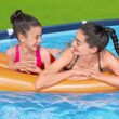 Bestway 13.12-Feet x 6.92-Feet x 31.89-Inches Steel wall panels Rectangle Above-Ground Pool with Filter Pump