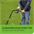 Greenworks 80-volt , ( 1 ) 5 Ah 25-in Self Propelled Battery Walk Mower ,Bagger Included