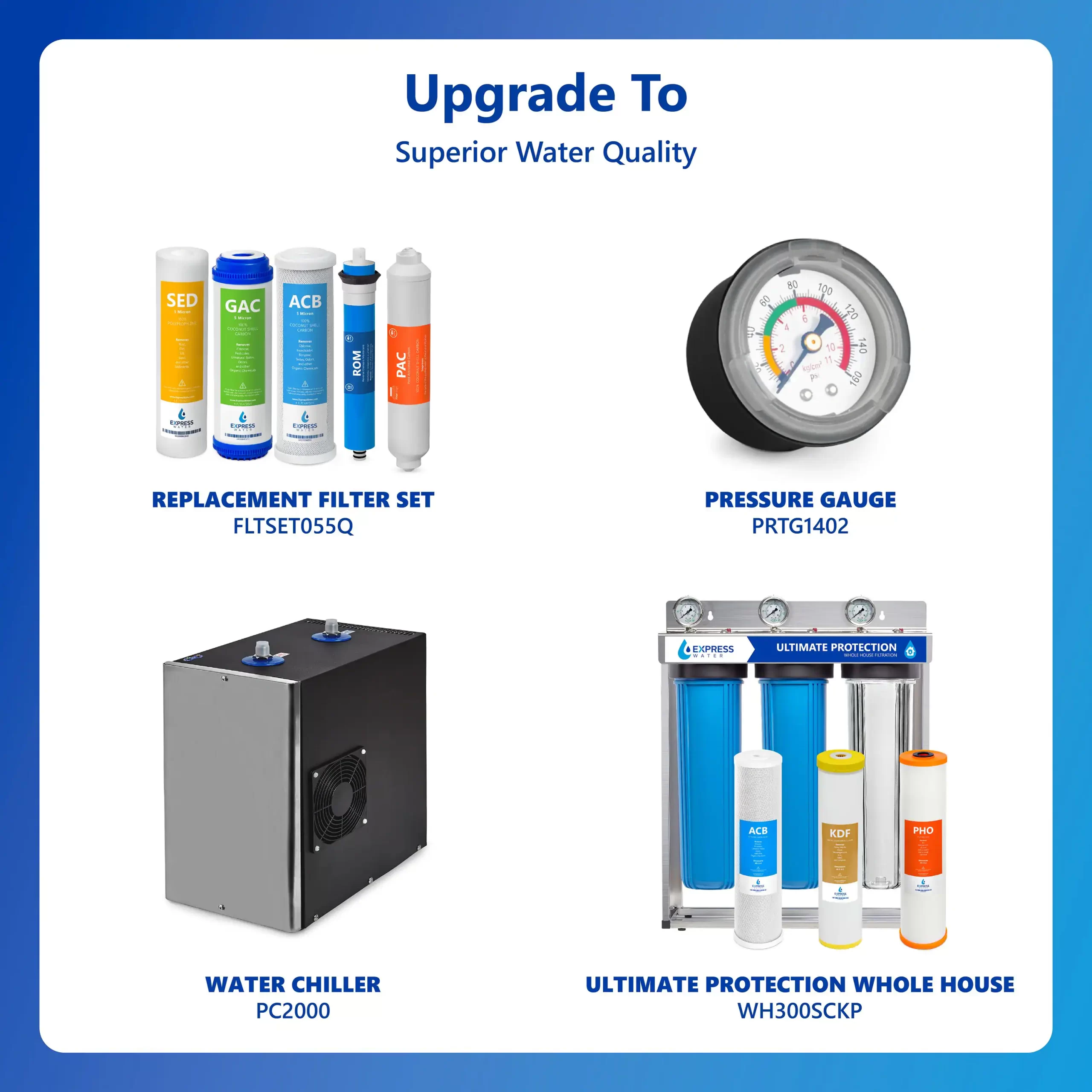 Express Water RO5DX 5-stage Multi-method Reverse Osmosis Filtration System Express Water RO5DX 5-stage Multi-method Reverse Osmosis Filtration System - Image 2