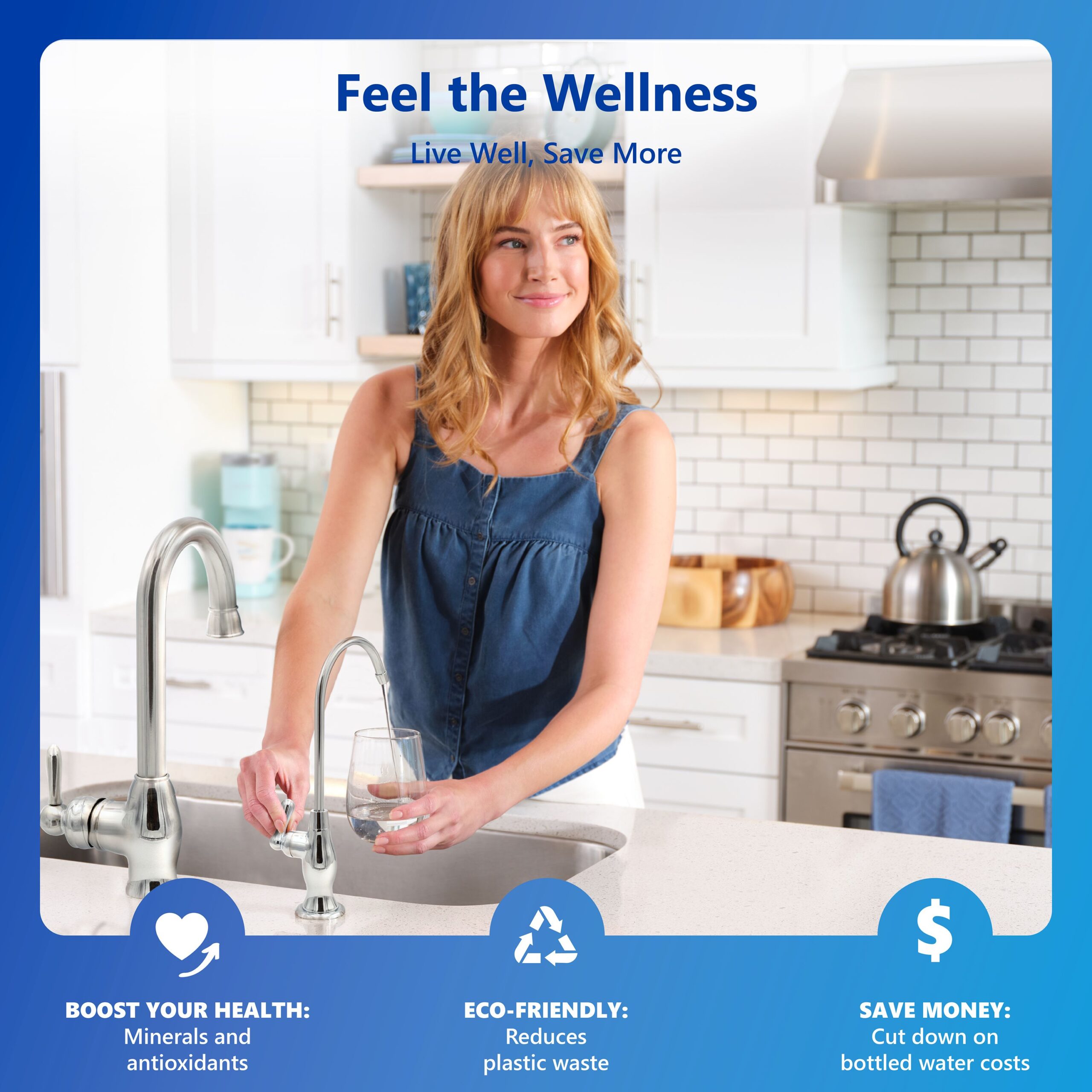 Express Water ROALK5D 6-stage Multi-method Reverse Osmosis Filtration System Express Water ROALK5D 6-stage Multi-method Reverse Osmosis Filtration System - Image 4