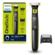 Philips Norelco OneBlade 360 Face, Hybrid Electric Beard Trimmer and Shaver with 5-in-1 Face Stubble Comb