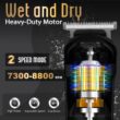 Ufree Beard Trimmer for Men, Waterproof Electric Razor for Nose, Body, Face and Mustache, Cordless Hair Clippers Shavers Ufree Beard Trimmer for Men, Waterproof Electric Razor for Nose, Body, Face and Mustache, Cordless Hair Clippers Shavers