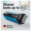 Braun Electric Series 3 Razor with Precision Trimmer, Rechargeable, Wet & Dry Foil Shaver for Men, Blue/Black, 4 Piece Braun Electric Series 3 Razor with Precision Trimmer, Rechargeable, Wet & Dry Foil Shaver for Men, Blue/Black, 4 Piece