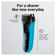 Braun Electric Series 3 Razor with Precision Trimmer, Rechargeable, Wet & Dry Foil Shaver for Men, Blue/Black, 4 Piece Braun Electric Series 3 Razor with Precision Trimmer, Rechargeable, Wet & Dry Foil Shaver for Men, Blue/Black, 4 Piece
