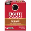Eight O'Clock Coffee Hazelnut Keurig Single-Serve K-Cup Pods, Medium Roast Coffee, 96 Count Eight O'Clock Coffee Hazelnut Keurig Single-Serve K-Cup Pods, Medium Roast Coffee, 96 Count