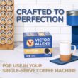 Victor Allen's Coffee Variety Pack (Morning Blend, 100% Colombian, Donut Shop Blend, and French Roast), 96 Count, Single Serve Coffee Pods