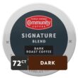 Community Coffee Signature Blend 72 Count Coffee Pods, Dark Roast, Compatible with Keurig 2.0 K-Cup Brewers, 12 Count (Pack of 6) Community Coffee Signature Blend 72 Count Coffee Pods, Dark Roast, Compatible with Keurig 2.0 K-Cup Brewers, 12 Count (Pack of 6)