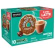 The Original Donut Shop Mocha One-Step Latte, Single Serve Coffee K-Cup Pod, Flavored Coffee, 60 Count (6 Packs of 10)