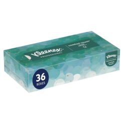 Kleenex Professional Facial Tissue, Bulk (21400), 2-Ply, White, Flat Boxed Format (100 Tissues/Box, 36 Boxes, 3,600 Sheets/Case)