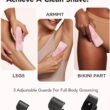 LADYSPOT Electric Shaver for Women, Women Shaving & Grooming Sets, with 3 Guard and Replaceable Ceramic Blade Heads LADYSPOT Electric Shaver for Women, Women Shaving & Grooming Sets, with 3 Guard and Replaceable Ceramic Blade Heads