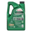 Castrol GTX High Mileage 20W-50 Synthetic Blend Motor Oil, 5 Quarts