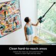 Shark Corded Stick Vacuum, Ultra-Lightweight, Swivel Steering, Powerful Deep-Cleaning, Floor-to-Ceiling Versatility, Green, CS110EM