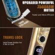 Ufree Gifts for Men, Beard Trimmer with Charging Stand, IPX7 Waterproof Electric Razor Shavers for Men