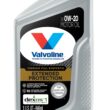 Valvoline Extended Protection Full Synthetic Motor Oil SAE 0W-20 1 QT, Case of 6