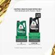 Castrol GTX High Mileage 20W-50 Synthetic Blend Motor Oil, 5 Quarts, Pack of 3