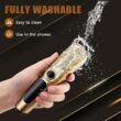 Ufree Gifts for Men, Beard Trimmer with Charging Stand, IPX7 Waterproof Electric Razor Shavers for Men