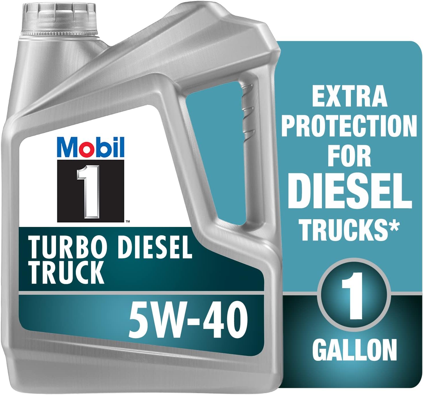 Mobil 1 Turbo Diesel Truck Full Synthetic Motor Oil 5W-40, 1 Gal Mobil 1 Turbo Diesel Truck Full Synthetic Motor Oil 5W-40, 1 Gal - Image 8